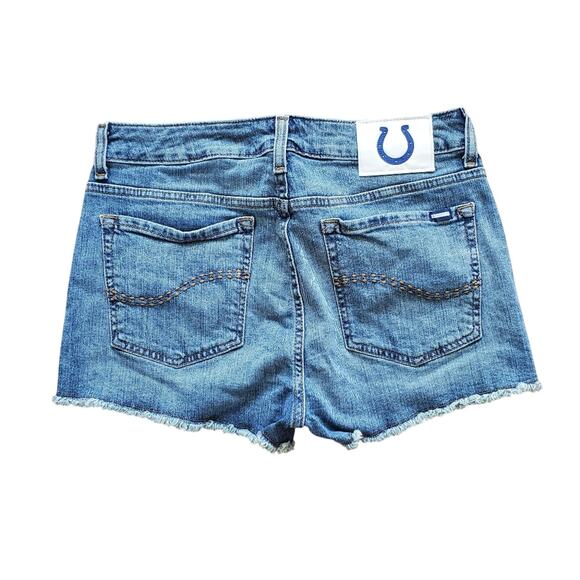 NFL Colts Tight End Denim Shorts - Picture 1 of 9